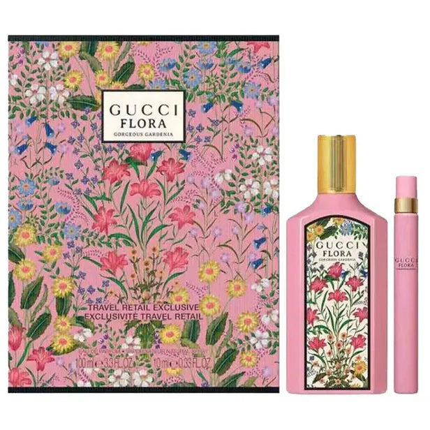 Kit Perfume Gucci Flora Gorgeous Gardenia EDP 100mL+10mL - Feminino