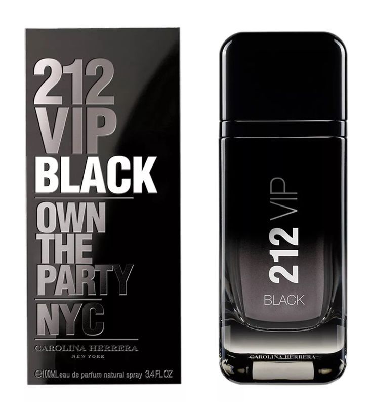 Perfume Carolina Herrera 212 Vip Black EDP 100mL - Masculino